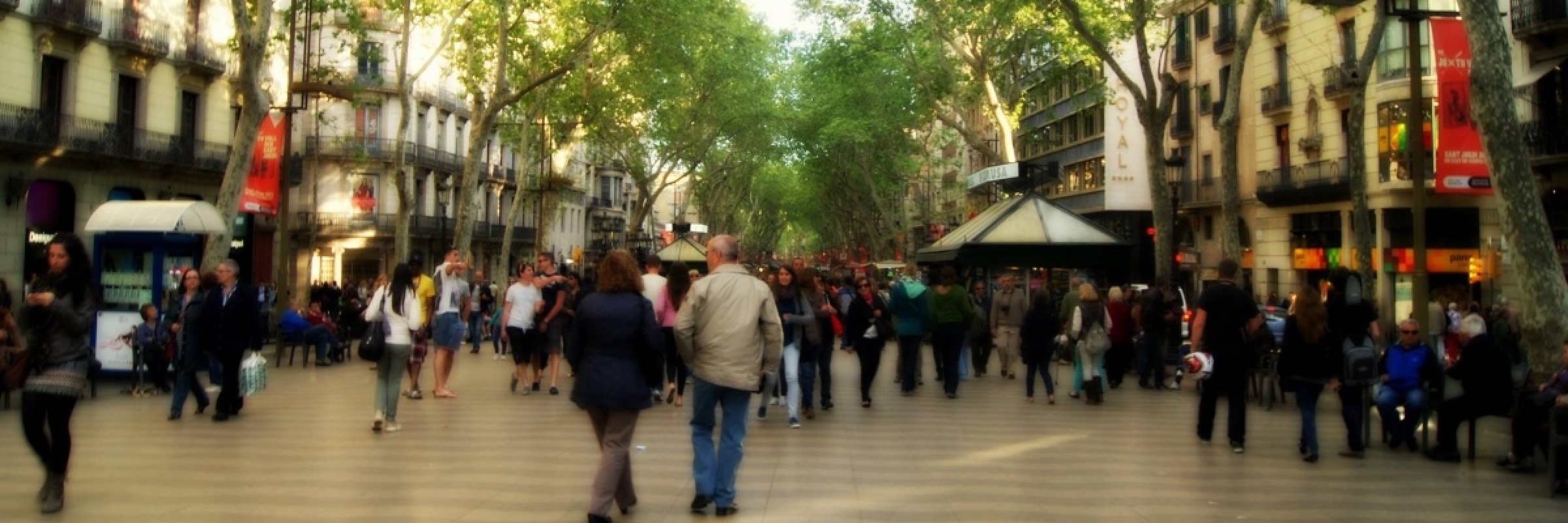 Image de Avenue emblématique et animée