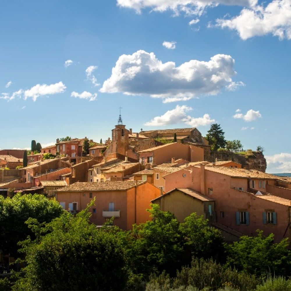 Village le plus coloré du Luberon