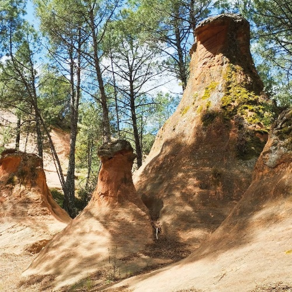 Cheminées de fées ocre enchantées !