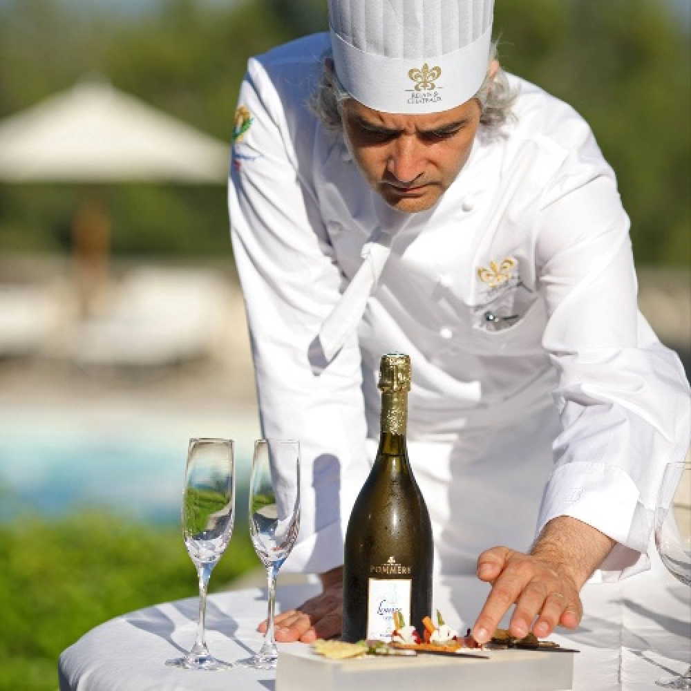 Gastronomie provençale étoilée, vue Luberon